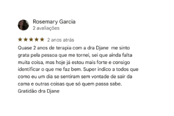 Depoimento de paciente